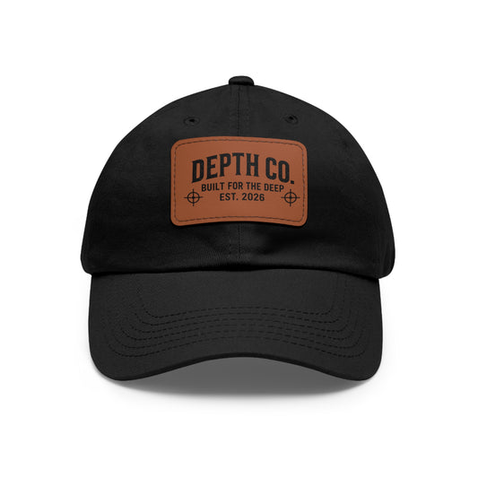 Depth Co. Leather Patch Hat — Built For The Deep Baseball Cap
