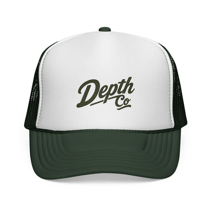 Depth Co Trucker Cap | Logo Mesh Back Hat