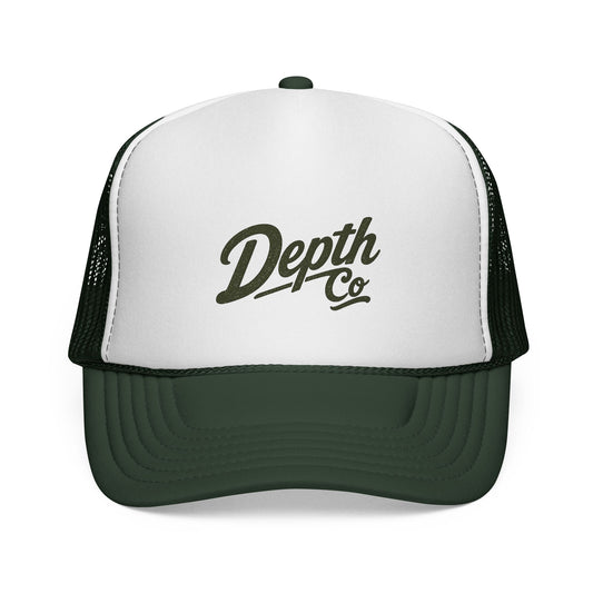Depth Co Trucker Cap | Logo Mesh Back Hat