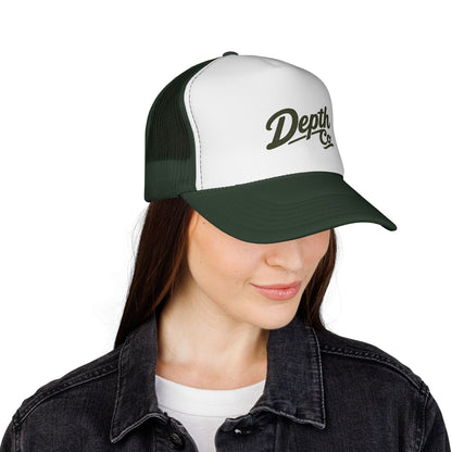 Depth Co Trucker Cap | Logo Mesh Back Hat