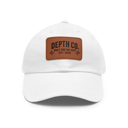 Depth Co. Leather Patch Hat — Built For The Deep Baseball Cap