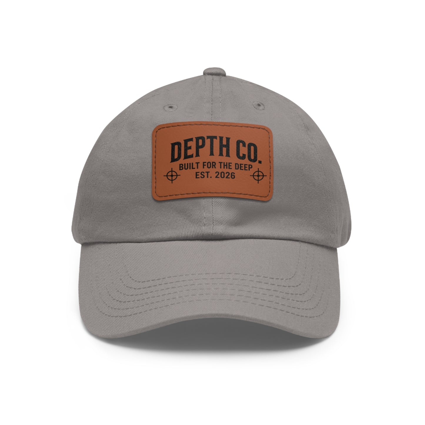 Depth Co. Leather Patch Hat — Built For The Deep Baseball Cap
