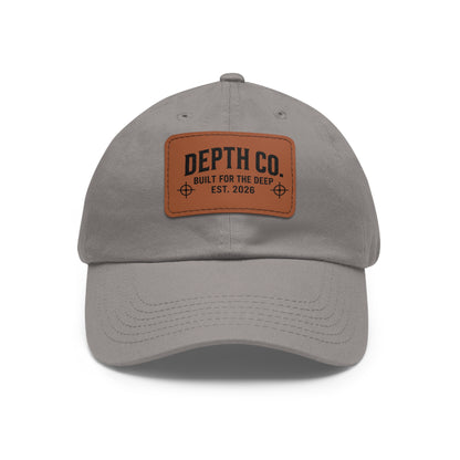 Depth Co. Leather Patch Hat — Built For The Deep Baseball Cap